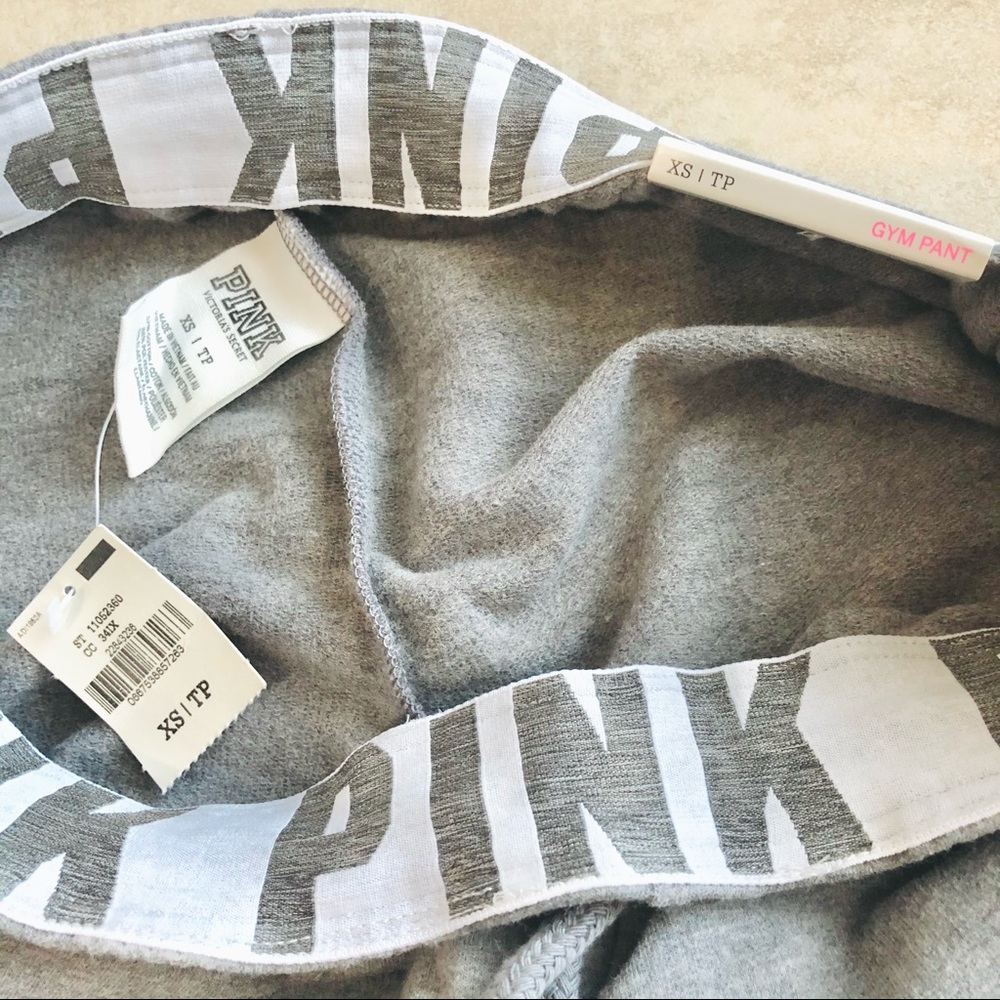 *NEW* VS PINK Pullover & Jogger Gray SET Size XS - Picture 14 of 15